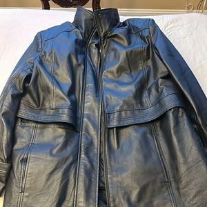 Vintage Mens Leather 3/4 Jacket